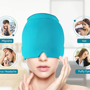 GORRO DE GEL PARA ALIVIO DE MIGRAÑA